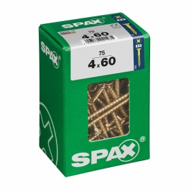 Caja de tornillos SPAX Tornillo de madera Cabeza plana (4 x 60