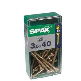 Caja de tornillos SPAX Yellox Madera Cabeza plana 30 piezas