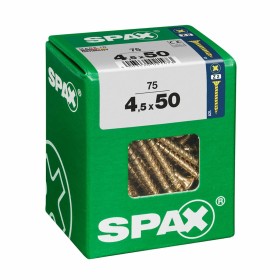 Caja de tornillos SPAX Tornillo de madera Cabeza plana (4,5 x