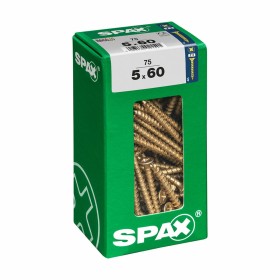 Caja de tornillos SPAX Tornillo de madera Cabeza plana (5 x 60