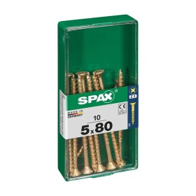 Caja de tornillos SPAX Yellox Madera Cabeza plana 10 Piezas (5