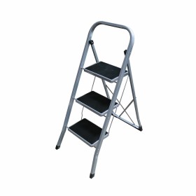 3-step folding ladder EDM Grey Steel (47 x 71 x 10