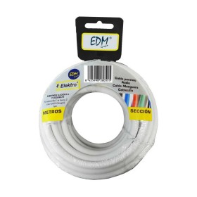 Cable EDM 2 x 0,75 mm Blanco 50 m