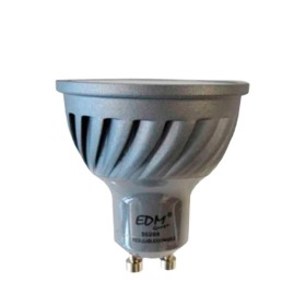 Bombilla LED EDM Regulable G 6 W GU10 480 Lm Ø 5 x 5,5 cm (6400