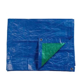 Toldo EDM Doble cara Azul Verde 90 g/m² 3 x 4 m