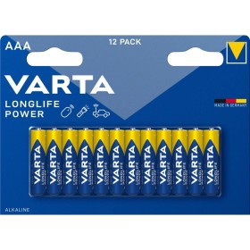 Pilas Alcalinas Varta Longlife Power AAA LR03 1,5 V (12