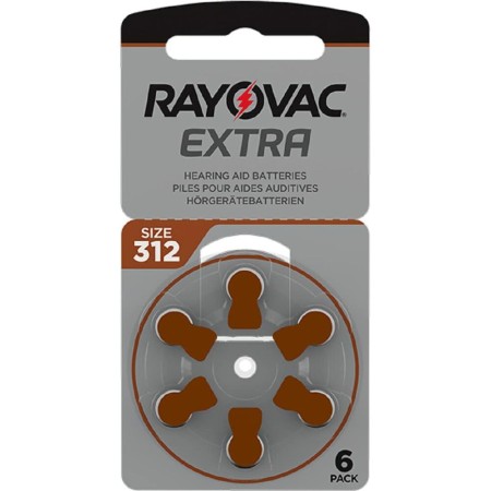 Pilas Rayovac Extra Compatible con audífono