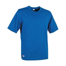 Camiseta de Manga Corta Hombre Cofra Zanzibar Azul