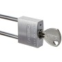 Candado de llave ABUS Titalium 64ti/30hb60 Acero Aluminio