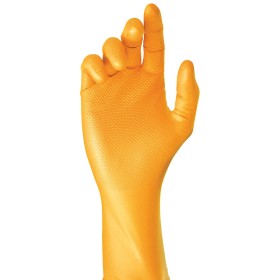 Disposable Gloves JUBA Grippaz Box Powder-free Ora