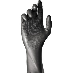 Disposable Gloves JUBA Box Powder-free Black Nitri