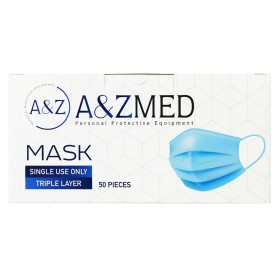 Chirurgische Maske 3-schichtig Einweg A & Z (50 Stück)