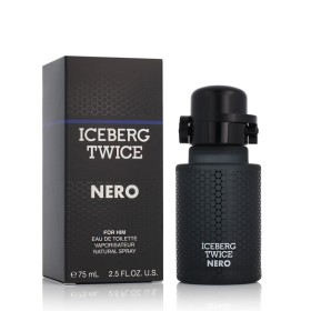 Men's Perfume Iceberg EDT Twice Nero For Him (75 ml)