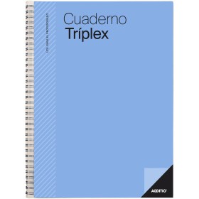 Cuaderno Additio TRIPLEX 22,5 x 31 cm