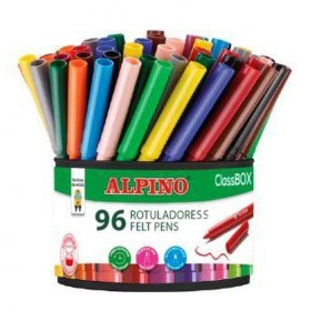Set de Rotuladores Alpino ClassBOX Multicolor 96 Piezas