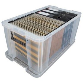 Caja Organizadora Apilable Archivo 2000 Transparen