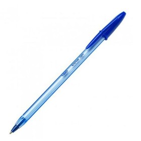 Crayon Bic Cristal Soft Transparent 1-2 mm Bleu 50 Pièces