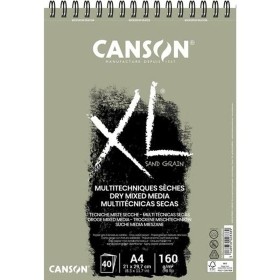 Bloco de desenho Canson Touch XL Cinzento A4 210 x 297 mm Canson - 1