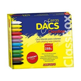 Crayons gras de couleur Alpino Classbox 288 Unités