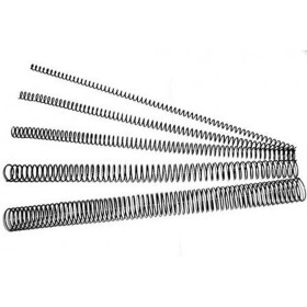 Espirales DHP 4:1 100 Unidades Metal Negro A4 Ø 22 mm