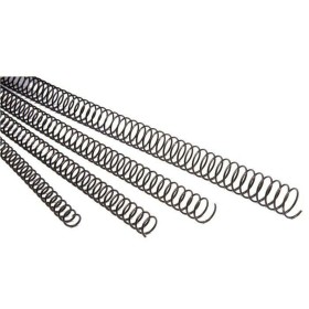 Espirales GBC 5.1 100 Unidades Metal Negro Ø 16 mm