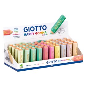 Borracha Giotto Happy Gomma Multicolor Pastel Borr