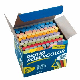 Tizas Giotto Robercolor Multicolor (100 Piezas) Antipolvo 100