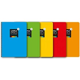 Cuaderno Lamela Multicolor Din A4 5 Piezas 100 Hoj