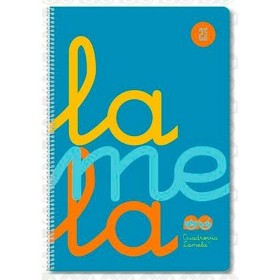 Cuaderno Lamela Flúor Azul Din A4 5 Piezas 80 Hoja
