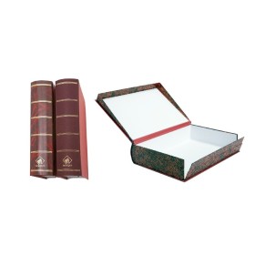 Caja de Archivo Mariola Waflex Libro Cartón Marrón