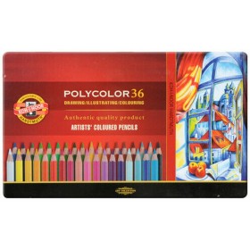 Lápices de colores Michel Polycolor 36 Piezas Mult
