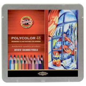Colouring pencils Michel Polycolor 48 Pieces Multi