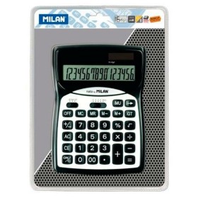 Calculadora Milan Negro Plástico 18,7 x 13,5 x 2,5