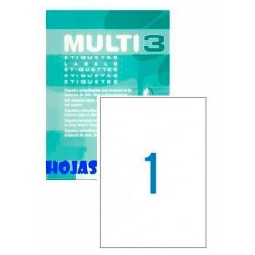 Adhesivos/Etiquetas MULTI 3 210 x 297 mm Blanco 100 Hojas