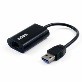 Adapterkabel Nilox  Ethernet (RJ-45) USB-A
