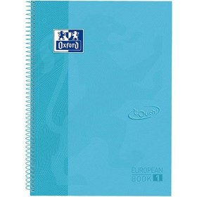 Cuaderno Oxford European Book Azul Pastel A4 5 Pie