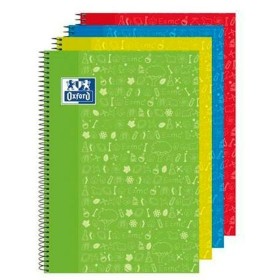 Cuaderno Oxford Write & Erase Multicolor Din A4 4 Piezas 80