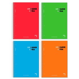 Set de Cuadernos Pacsa Superblock Extra 4 Piezas M