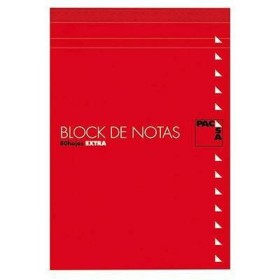 Bloc de Notas Pacsa 1/4" 80 Hojas Cuadrícula impresa 4 mm 10