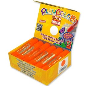 Gouache Playcolor Basic One Solide Orange 12 Pièces