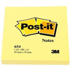 Notes Adhésives Post-it CANARY YELLOW Jaune 7,6 x 