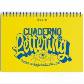 Writing and calligraphy notebook Rubio Espanhol
