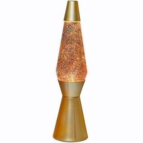 Lâmpada de Lava iTotal 40 cm Dourado Cristal Plást
