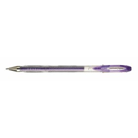 Boligrafo de tinta líquida Uni-Ball Sparkling UM-120SP Violeta