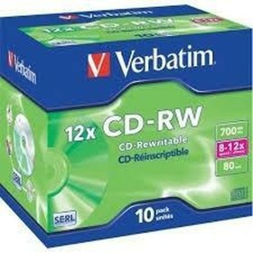 CD-RW Verbatim 10 Stück 700 MB 12x