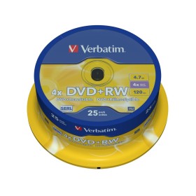 DVD-RW Verbatim  25 Stück Bunt 4,7 GB 4x