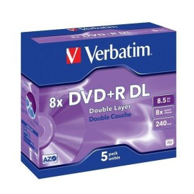 DVD-R Verbatim 8,5 GB 8x 5 pcs 5 Stück 8,5 GB 8x (5 Stück)