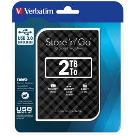 External Hard Drive Verbatim Store 'n' Go 2 TB SSD