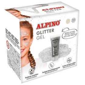 Maquillaje para Niños Alpino Gel Purpurina Plateado
