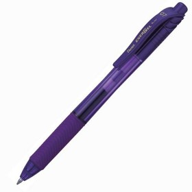 Bolígrafo Pentel EnerGel Violeta 0,7 mm (12 Piezas